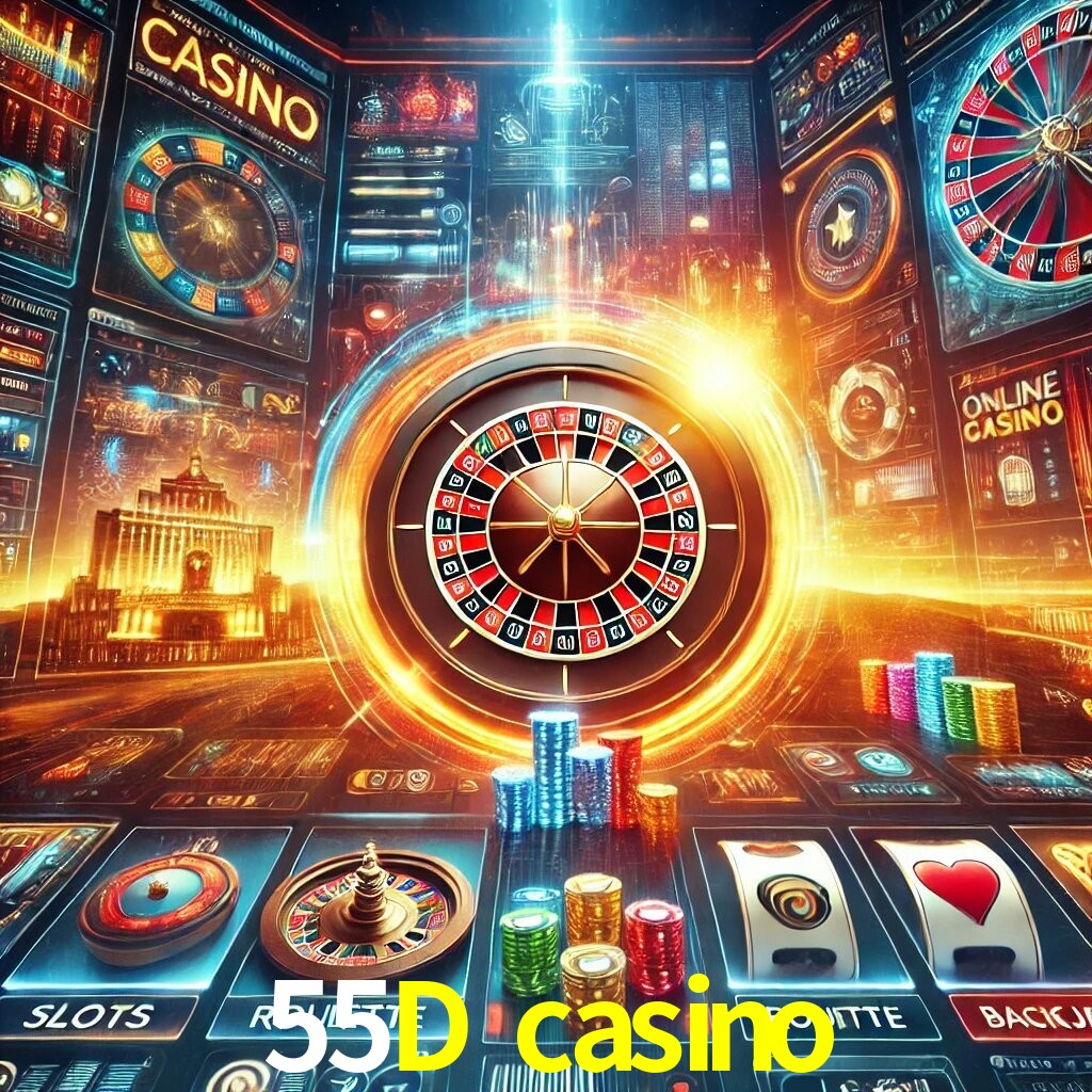 Visão geral dos jogos no 55D casino